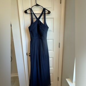 Azazie deep purple bridesmaid dress size A4